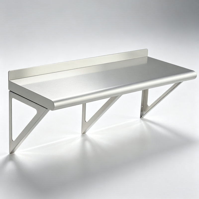 30" x 12" x 12" Commercial Stainless Steel Shelf – Heavy-Duty Storage Rack for Kitchen, Clean Room, Restaurant