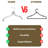 Plastic Non-Slip Accessories Hanger