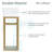 Pierre 19.5 Single, Open Shelf, Metal Frame Bathroom Vanity-36560025