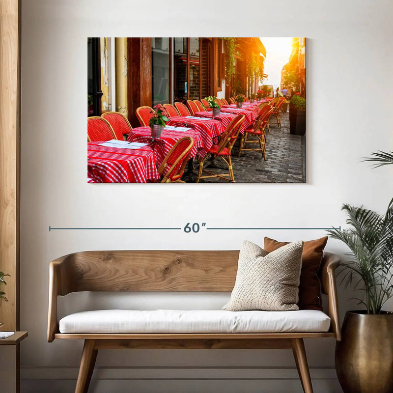 Café Sirci Street, H 30 po x l 45 po
