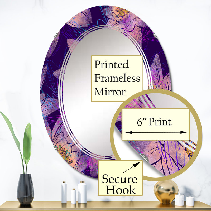 Miroir de salle de bain sans cadre, 36 po x 24 po