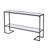 Luisdavid 52'' Glass Top Console Table-1261787062