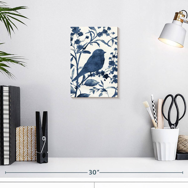 Brampt Bluebird Silhouette I, 12" H x 8" W