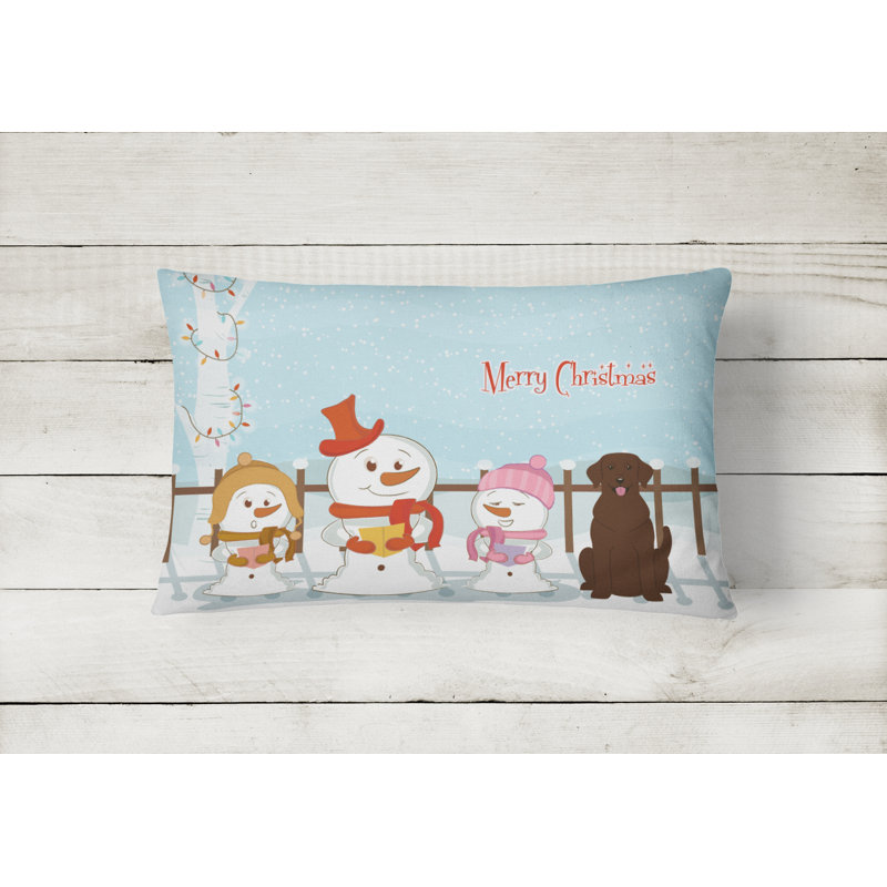 Coussin lombaire intérieur / extérieur Merry Christmas