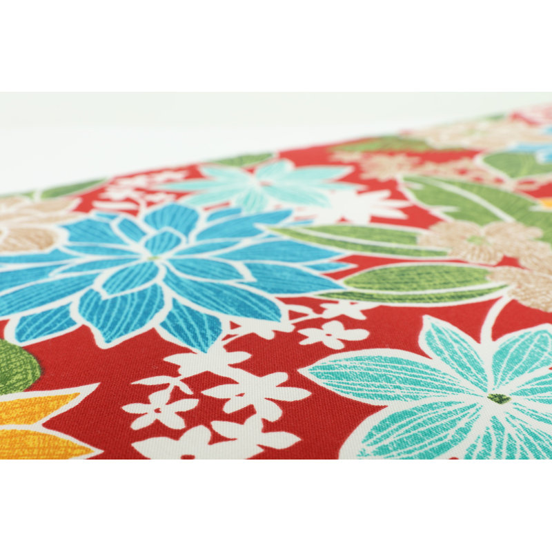 Floral Outdoor Throw Pillow
