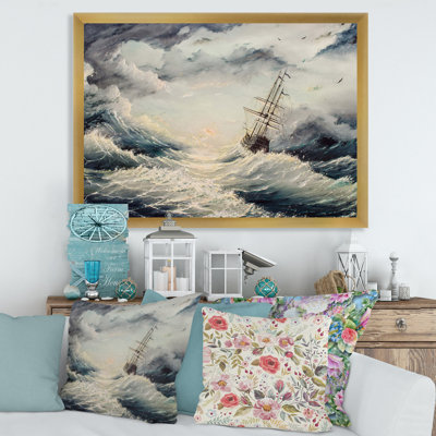 Struggle with the Elements - Peinture sur toile