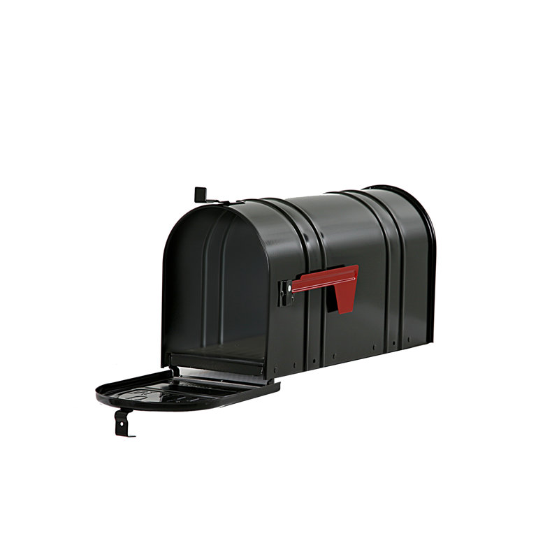 Postal Pro Mailboxes Carlton Post Mounted Mailbox & Reviews | Wayfair