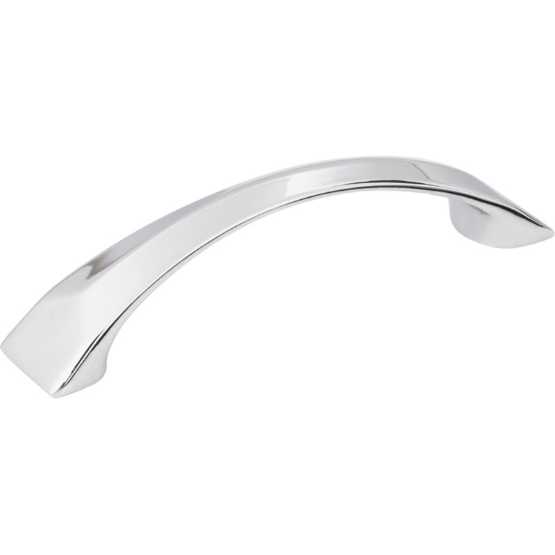 Cairo Arch Pull, Polished Chrome, 3 3/4"