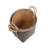 Celia Rustic Coastal Handwoven Palm Leaf Nesting Storage Baskets with Rope Handles (Set of 3)-316092442