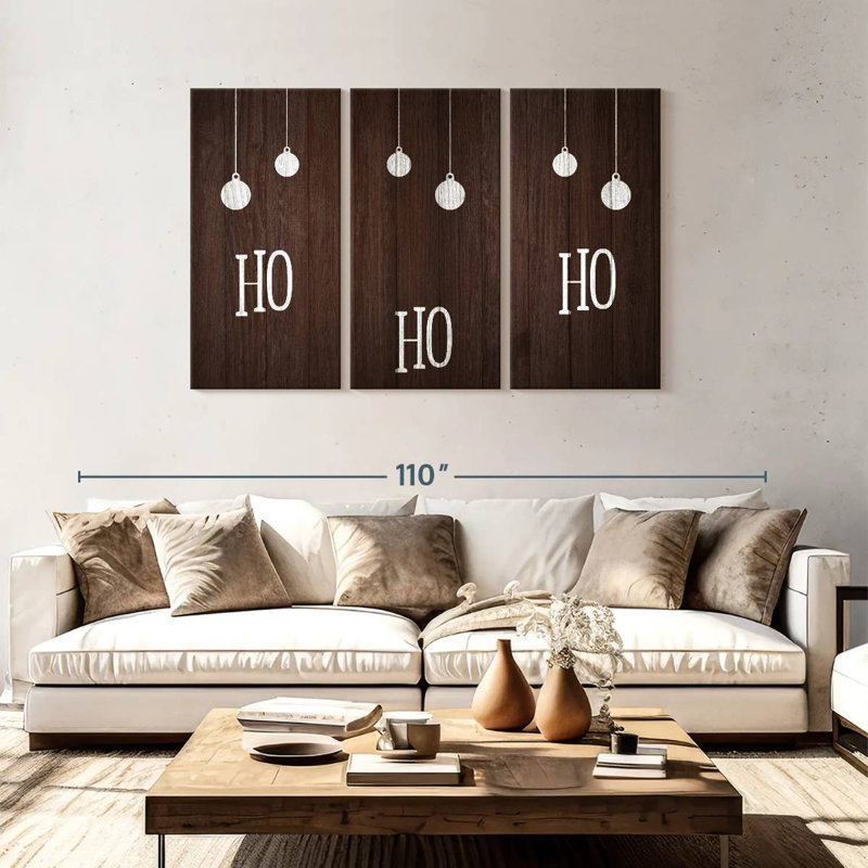 Ho Ho Ho Santa, H 48 po x l 74 po