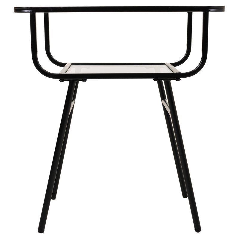 Smelterville 60cm W Iron Bedside Table