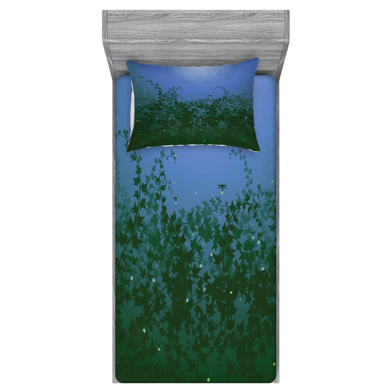 Ensemble de draps Firefly, Ensemble de draps pour lit simple TG avec drap-hou