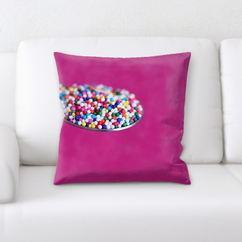 Concoco Microsuede Reversible Throw Pillow