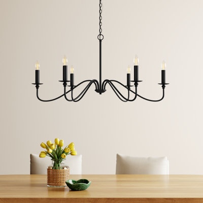 Ableton Iron 6-Light Chandelier