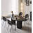 Cloud-Shaped Modern Minimalist Solid Wood Dining Table-110603729