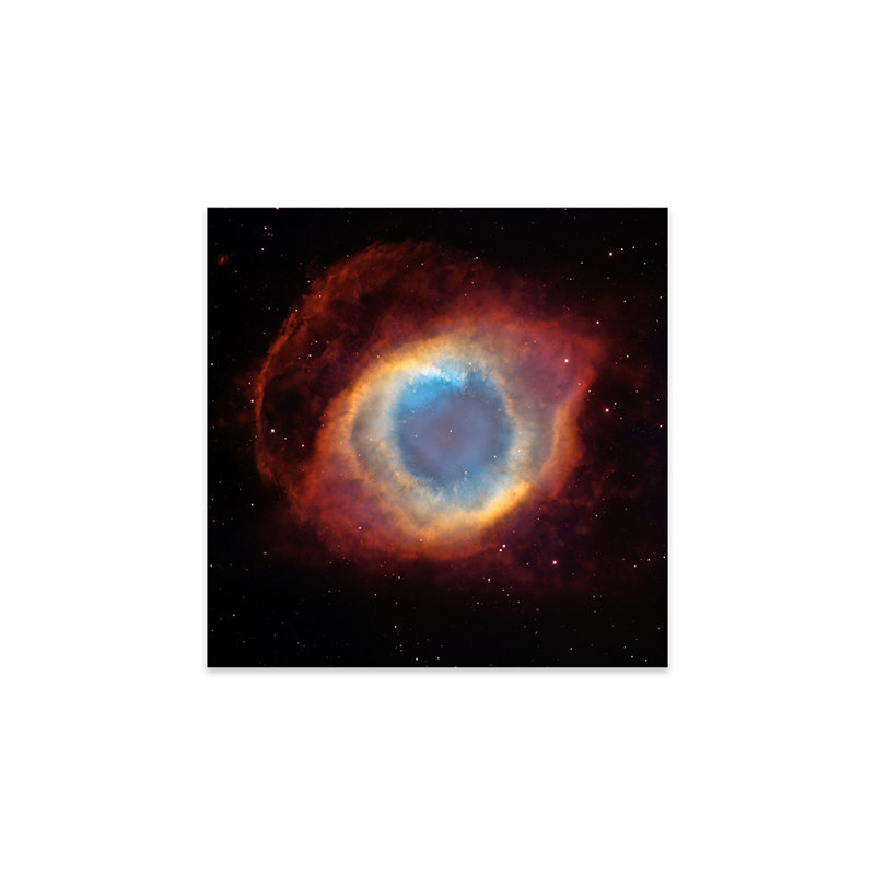 " Helix (Eye Of God) Nebula (Hubble Space Telescope) " by NASA, 24" H x 24" W x 0.25" D