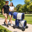 Balconera Double-Decker Dog Stroller, Pet Buggy, Capacity Up To 30Kg, Foldable Dog Carrier With Mesh Windows-123140129