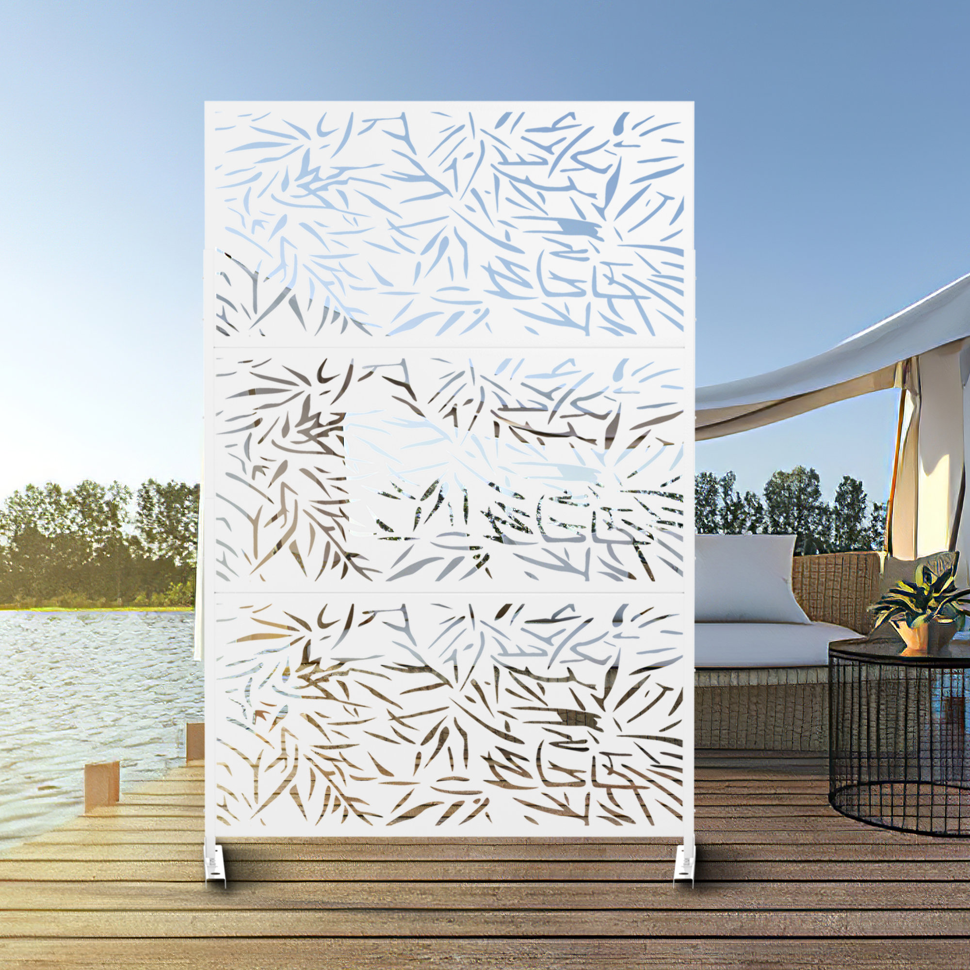 Decorative Privacy Screen, Utility Box Cover, Privacy Pergola