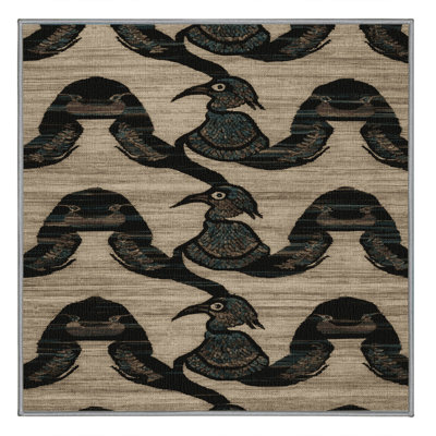  Tapis lavable oiseaux Hadada
