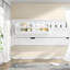 Lits multifonctionnels avec rangement, lit gigogne en bois double, chambre d'enfant moderne