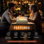 Cement Ethanol Tabletop Fireplace with Flame Guard
