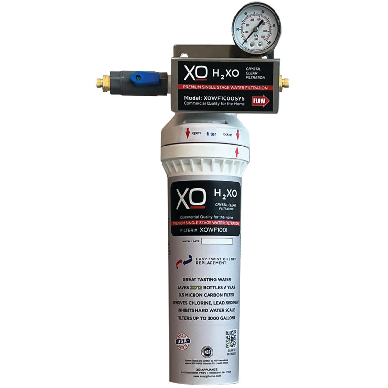 Système de filtration d'eau potable en ligne