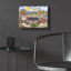 Art mural en verre Epic Art «All The As» par Gale Pitt, 16 po x 12 po