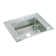 Lustertone Classic Stainless Steel 28" x 22" x 7.625", Single Bowl Drop-In Classroom Sink