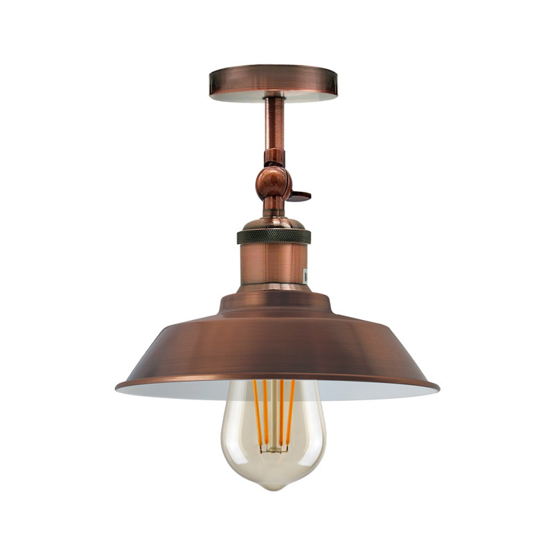 Hull Semi Flush Mount, Yes