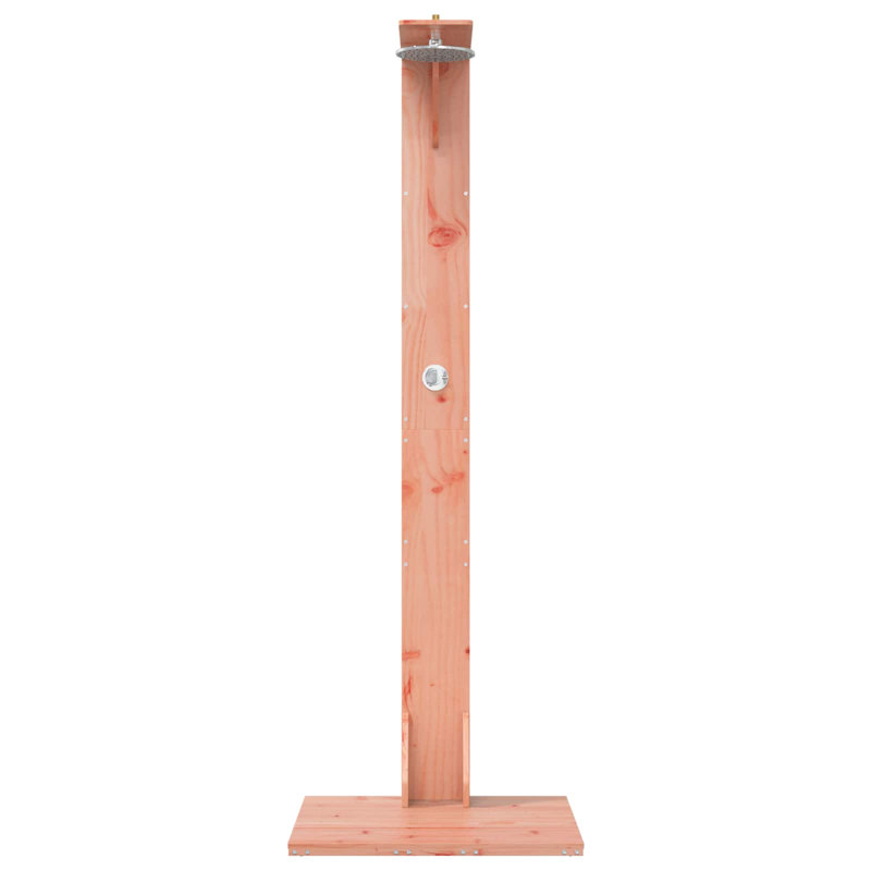 Outdoor Shower and Footwash Spout, Red Oak