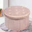 Evony 58cm Wide Velvet Tufted Round Ottoman with Storage-1971885500