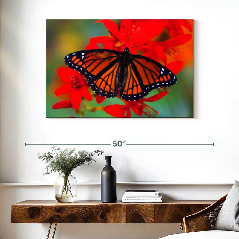 «Viceroy Butterfly» imitant le papillon monarque, H 26 po x l 39 po