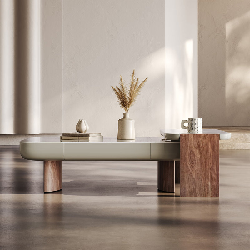 Creative Microcrystalline Stone Coffee Table Set
