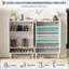 Armoire à chaussures, grande armoire à chaussures avec 2 portes-1545158860
