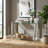 Schwenzer 43.25'' Glass Top Console Table