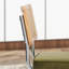 Chaise d'appoint rembourrée en rotin à dossier (ensemble de 2)-1199975140