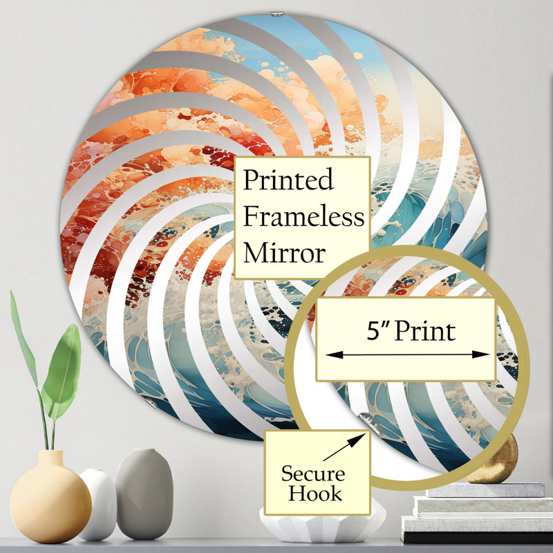 Circle Mirror, 23.6" x 23.6"