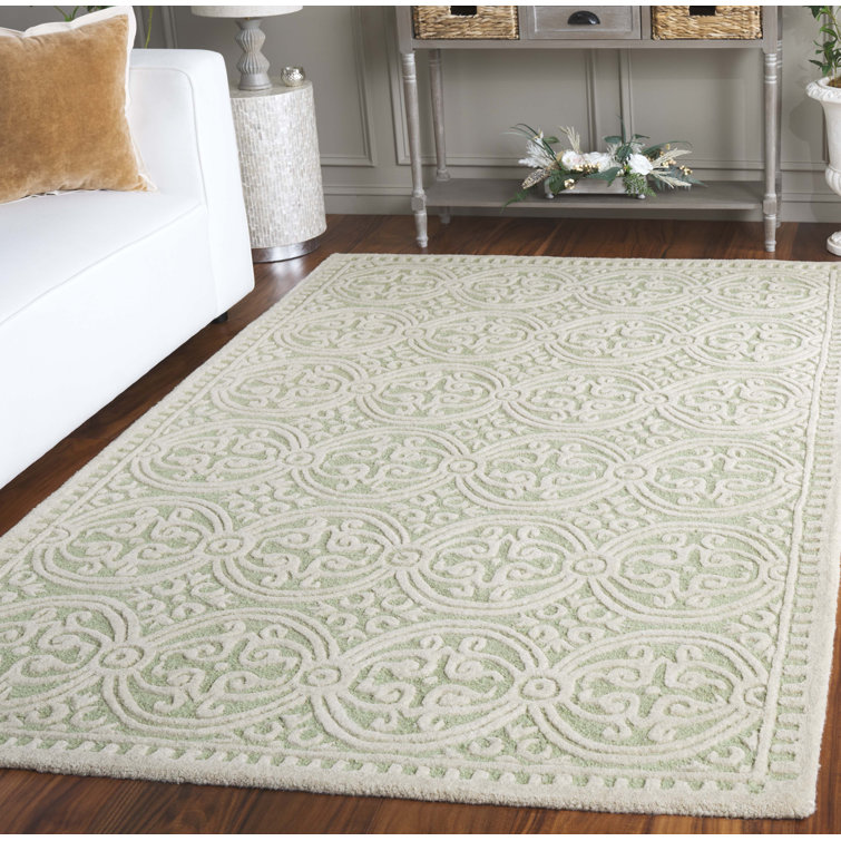Steve Cambridge Hand Tufted Wool Geometric Rug