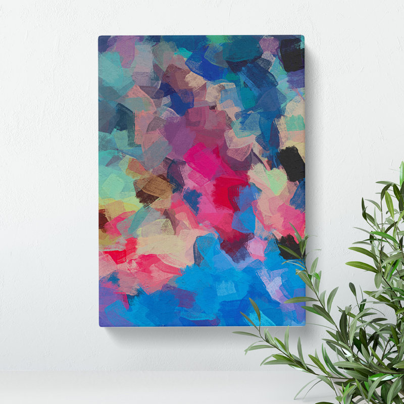 An Angel Abstract - Wrapped Canvas Painting, 76cm H x 50cm W x 3cm D