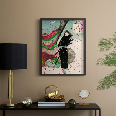 VintageJapan II Framed Print - Solid Wood