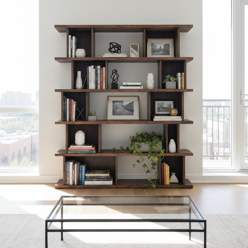 Demetrik Geometric Bookcase