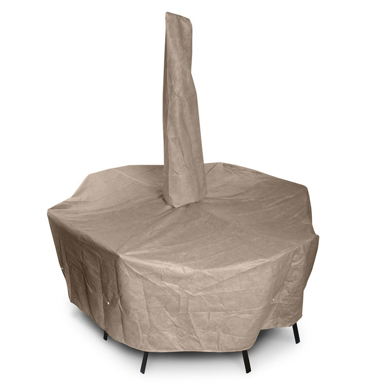 Housse pour ensemble de salle à manger avec trou pour parasol KoverRoos® III, H 36 po x l 80 po x P 140 po