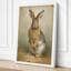 Watchful Hare Boho - Wrapped Canvas-1944236295-1944236317