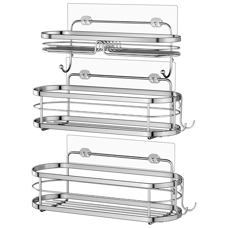  Murasakina 2PCS Shower Caddy Adhesive Replacement