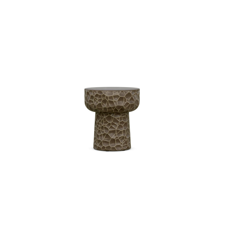 Panama Side Table Coal, Umber