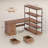 57.1" L Shaped Computer Desk with Storage-1431448272