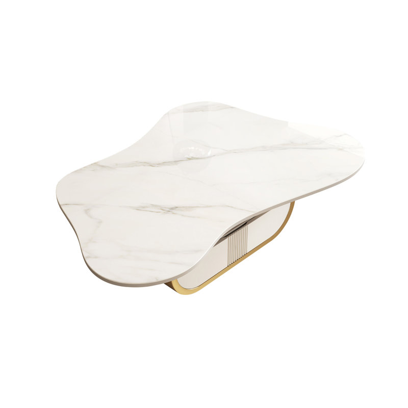 Table basse Modern Modern Butterfly, Doré