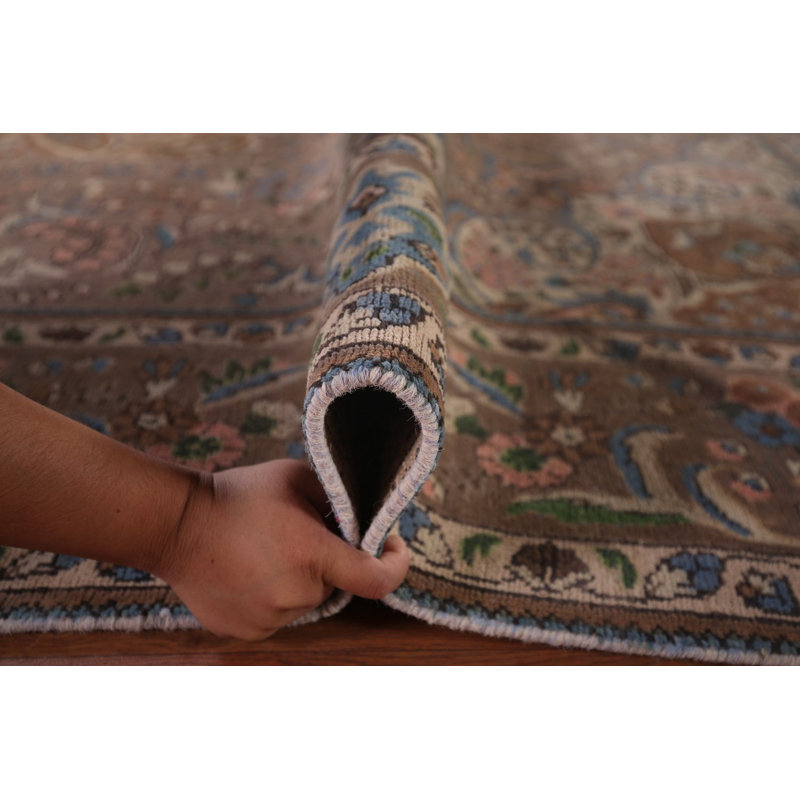 Tapis traditionnel fait à la main 9 x 11