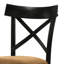 2 chaises d'appoint, brun et noir, confort exceptionnel avec rembourrage beige chic, design de salle à manger moderne et dossier confortable, pièce contemporaine