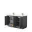 Strada 60'' W Double Vanity-1132104010-1132104011-1126609962